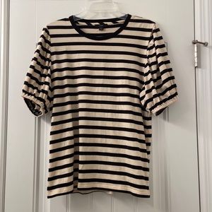 JCrew puff-sleeve tee